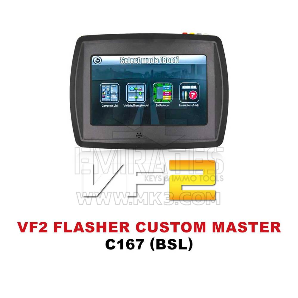 Master personalizzato lampeggiatore VF2 - C167 (BSL)