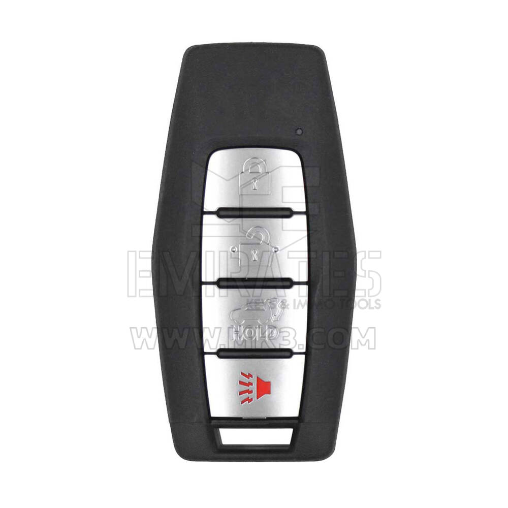 Coque de clé télécommande intelligente Mitsubishi Outlander 2022 – 2024, 3 + 1 boutons SUV