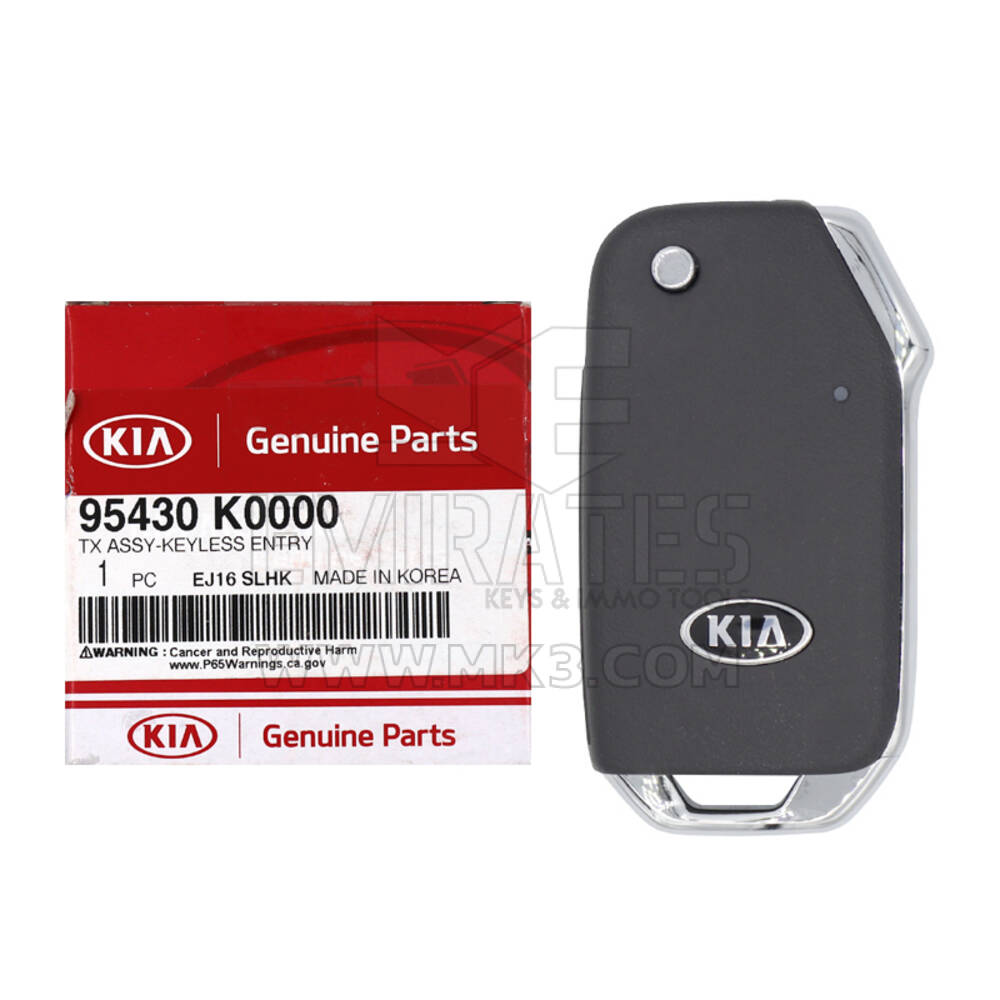 Brand NEW KIA Soul 2019-2020 Genuine/OEM Flip Remote Key 4 Buttons 433MHz 95430-K0000 95430K0000 / FCCID: SY5SKRGE04 | Emirates Keys