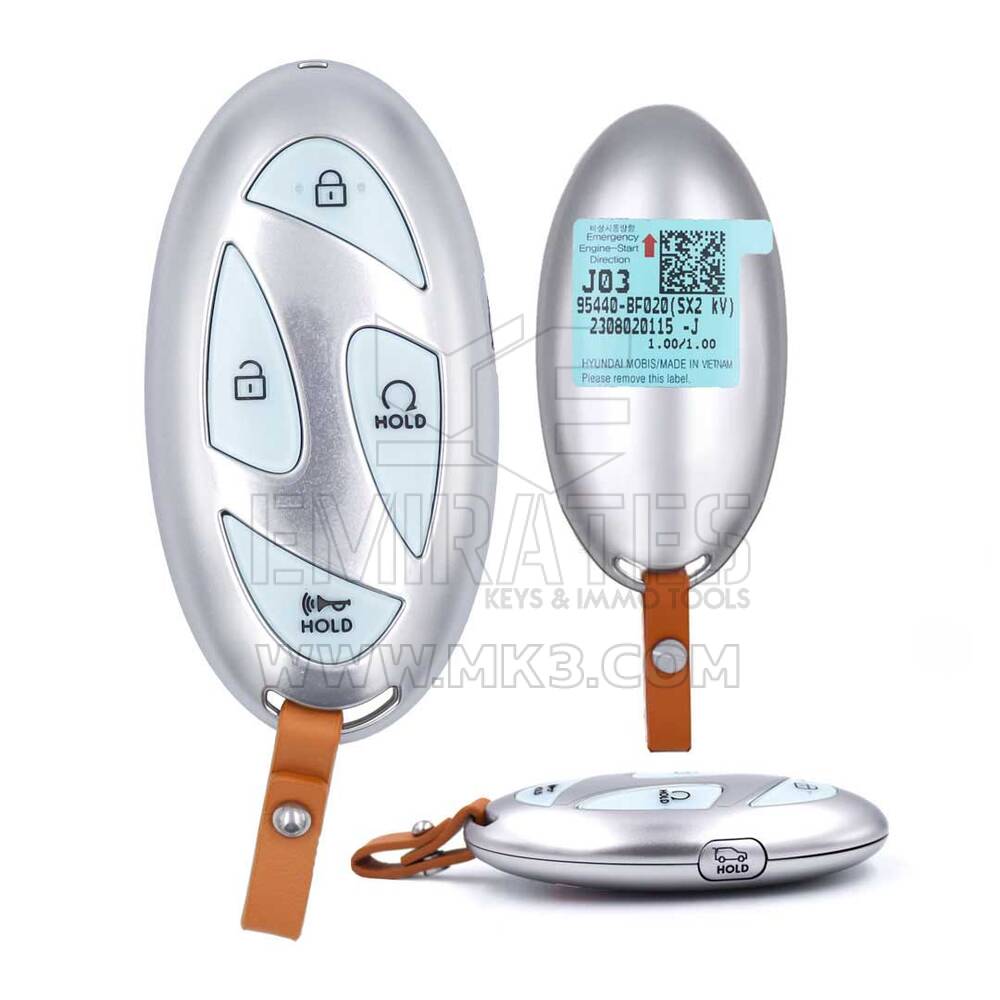 Hyundai 2023 Genuine Smart Remote Key 4+1 Buttons 433MHz 95440-BF020