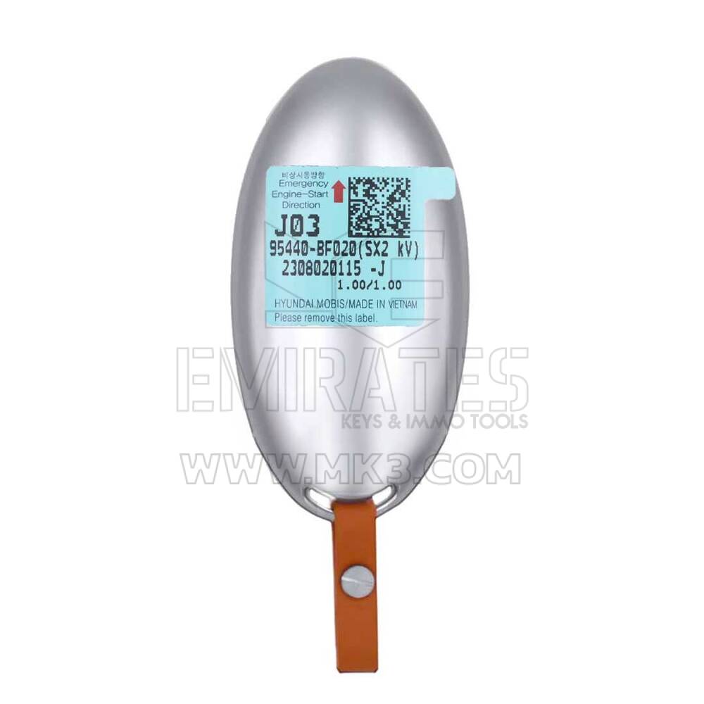 New Hyundai 2023 Genuine / OEM Smart Remote Key 4+1 Buttons 433MHz OEM Part Number: 95440-BF020 | Emirates Keys