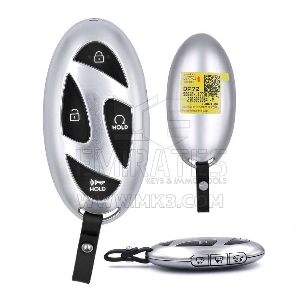 Clé télécommande intelligente d'origine Hyundai Grandeur GN7 2023 6+1 boutons 433 MHz 95440-N1050