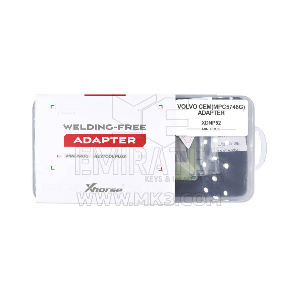 New Xhorse VVDI XDNP52 XDNP52GL Solder-Free Adapter For Volvo CEM ( MPC5748G ) Work With MINI PROG & KEY TOOL PLUS Pad | Emirates Keys