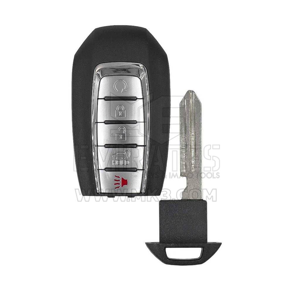 New Aftermarket Infiniti Qx60 2022 Smart Remote Key 4+1 Buttons 433MHz Compatible Part Number: 285E3-6SA7B / 285E36SA7B , FCC ID: KR5TXN4  | Emirates Keys