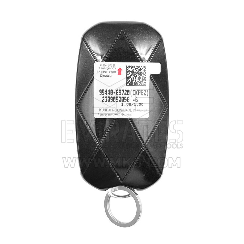 New Genesis G70 2024 Genuine / OEM Smart Remote Key 4+1 Buttons 433MHz OEM Part Number: 95440-G9720 , 95440G9720 | Emirates Keys