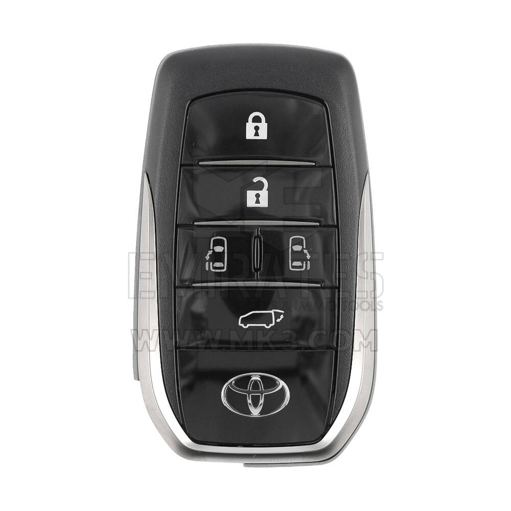 Chave remota inteligente original Toyota Vellfire 5 botões 315,11/314,35 MHz