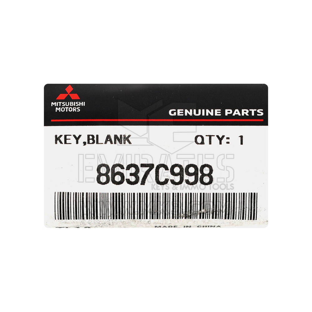 New Mitsubishi Mirage 2024 Genuine / OEM Smart Remote Key 3+1 Buttons 315MHz FSL OEM Part Number: 8637C998 / 285E3W550P | Emirates Keys