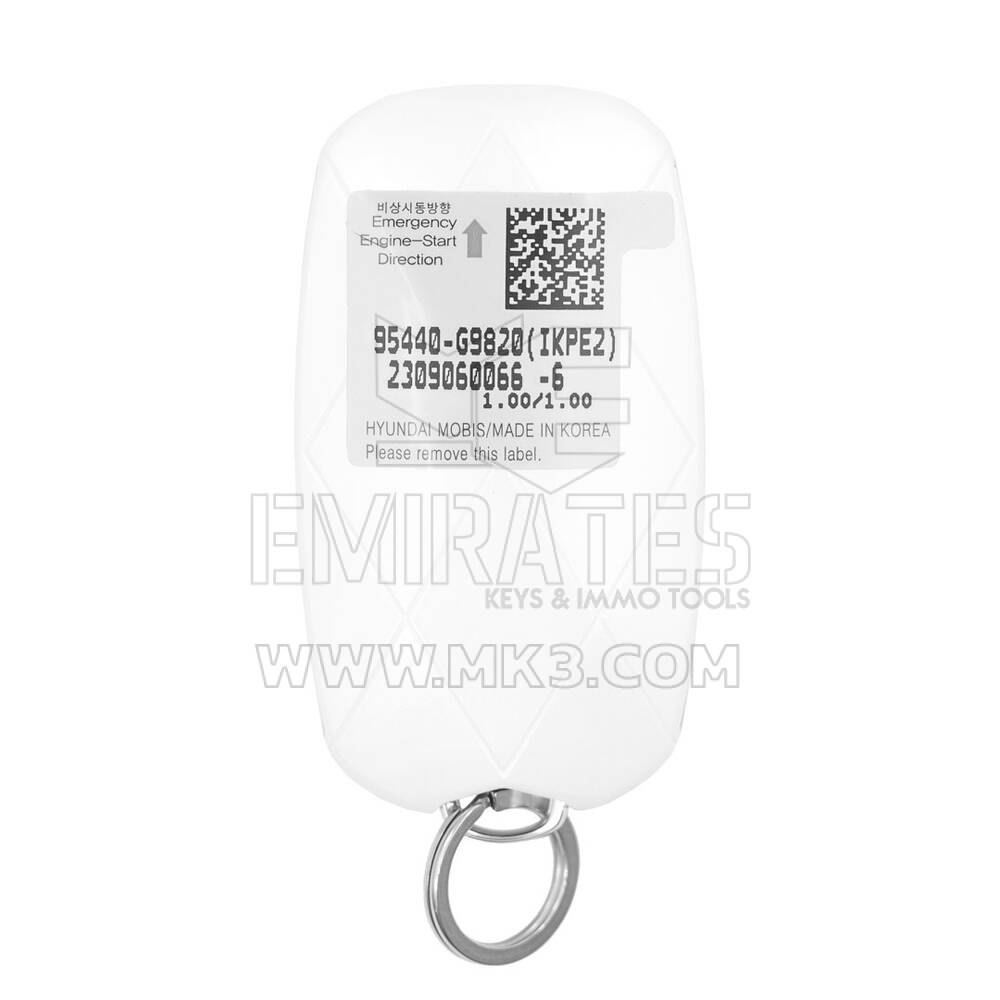 Nuova chiave remota intelligente Genesis G70 2024 originale / OEM 4 + 1 pulsanti 433 MHz Numero parte OEM: 95440-G9820, 95440G9820 | Chiavi degli Emirati