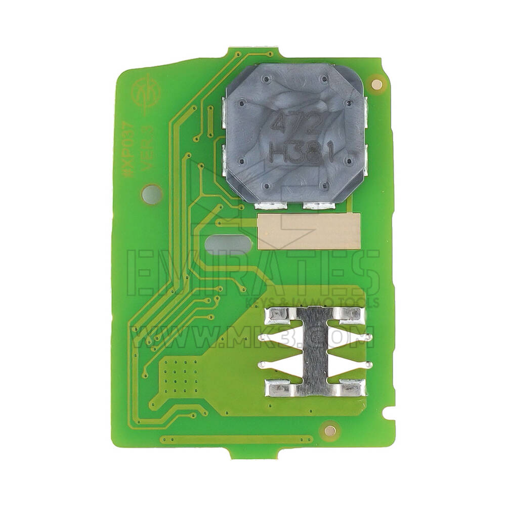 Xhorse VVDI Honda clé à distance intelligente universelle PCB 4 boutons XZBT40EN pour Civic 2016-2019 | Clés des Émirats