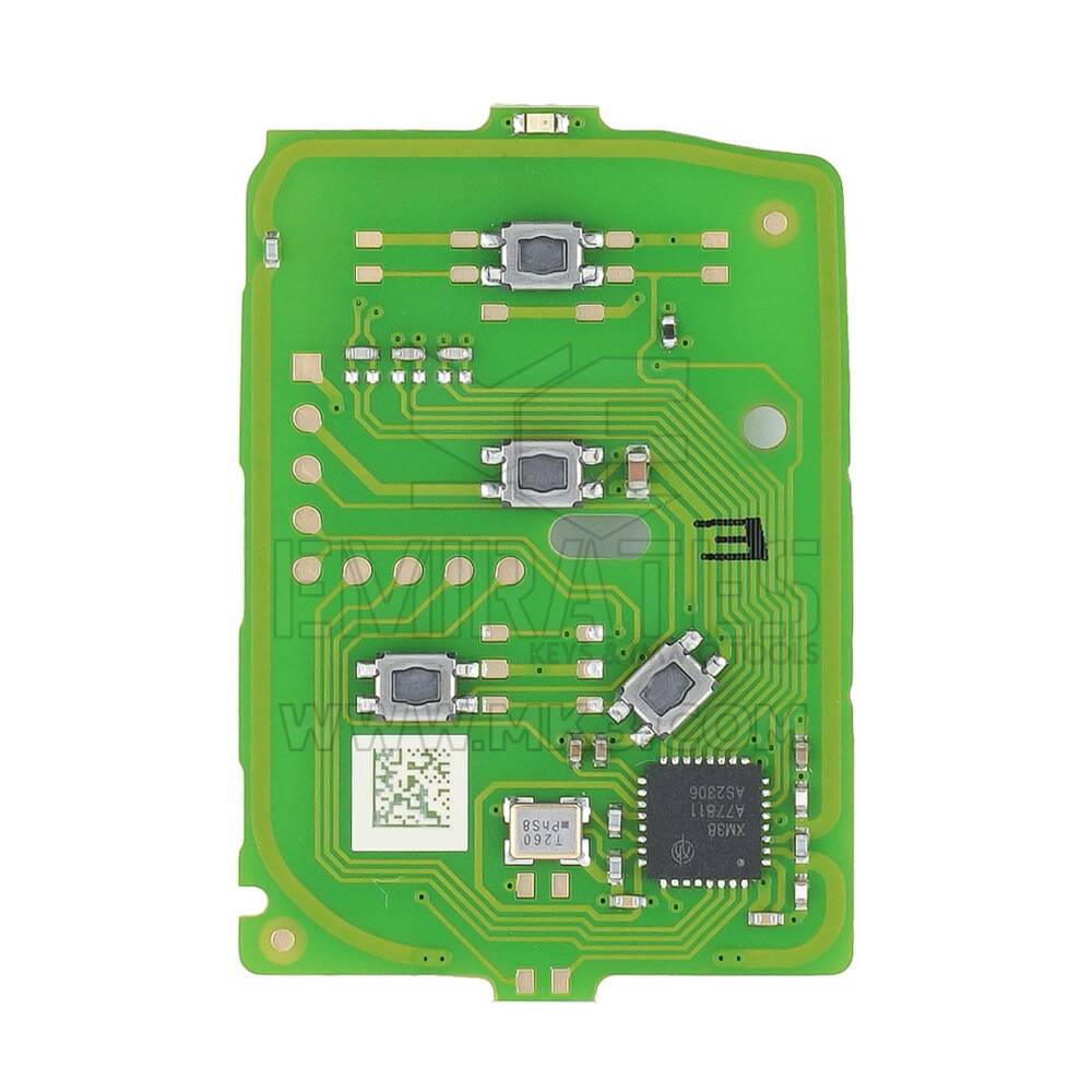 Xhorse Honda Clé intelligente universelle PCB 4 boutons XZBT40EN | MK3