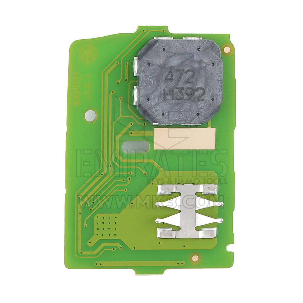 Xhorse VVDI Honda Chave remota inteligente universal PCB 3 botões XZBT41EN para Crosstour 2013-2015 e Redgeline 2017-2019 Chaves dos Emirados