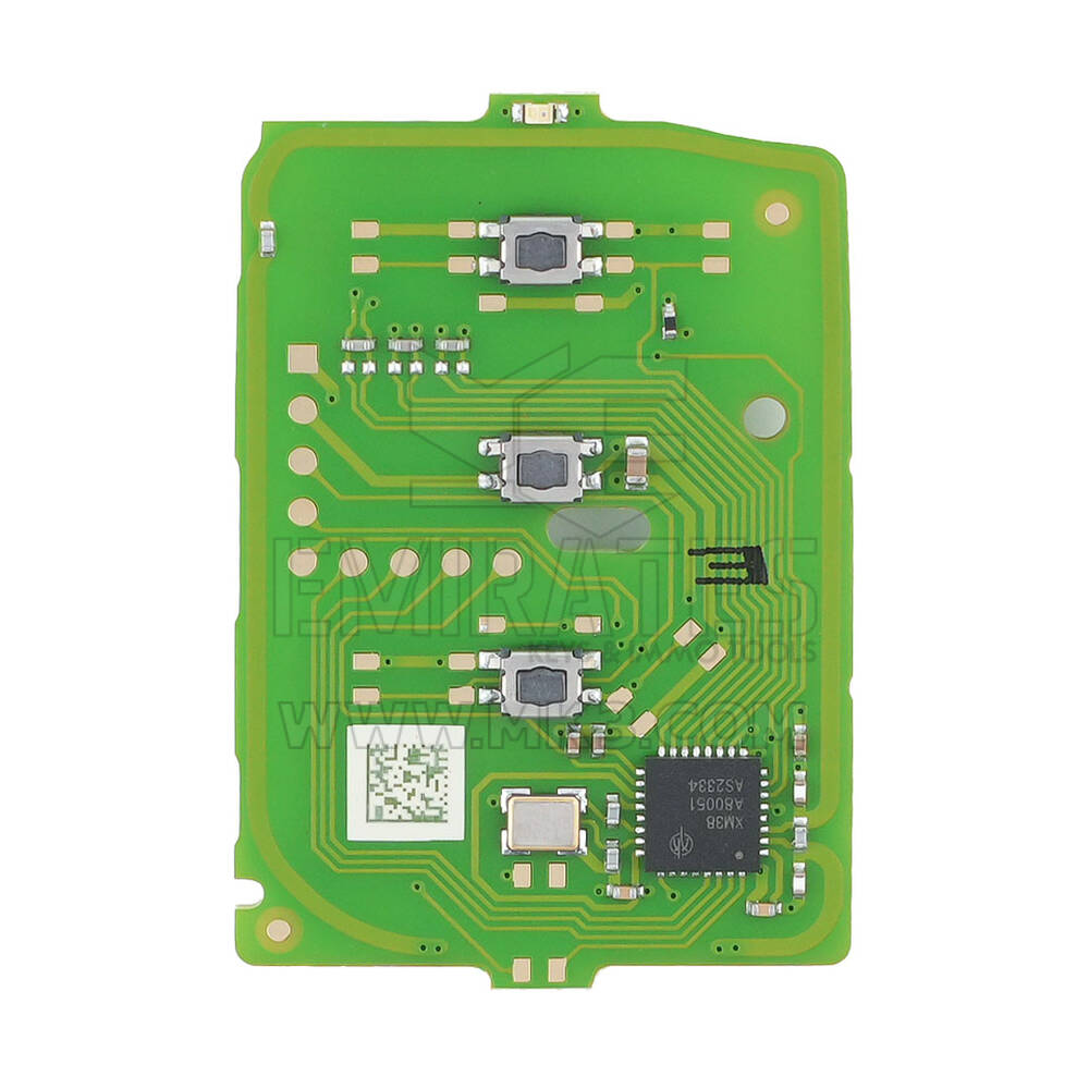 Xhorse Honda Clé intelligente universelle PCB 3 boutons XZBT41EN | MK3