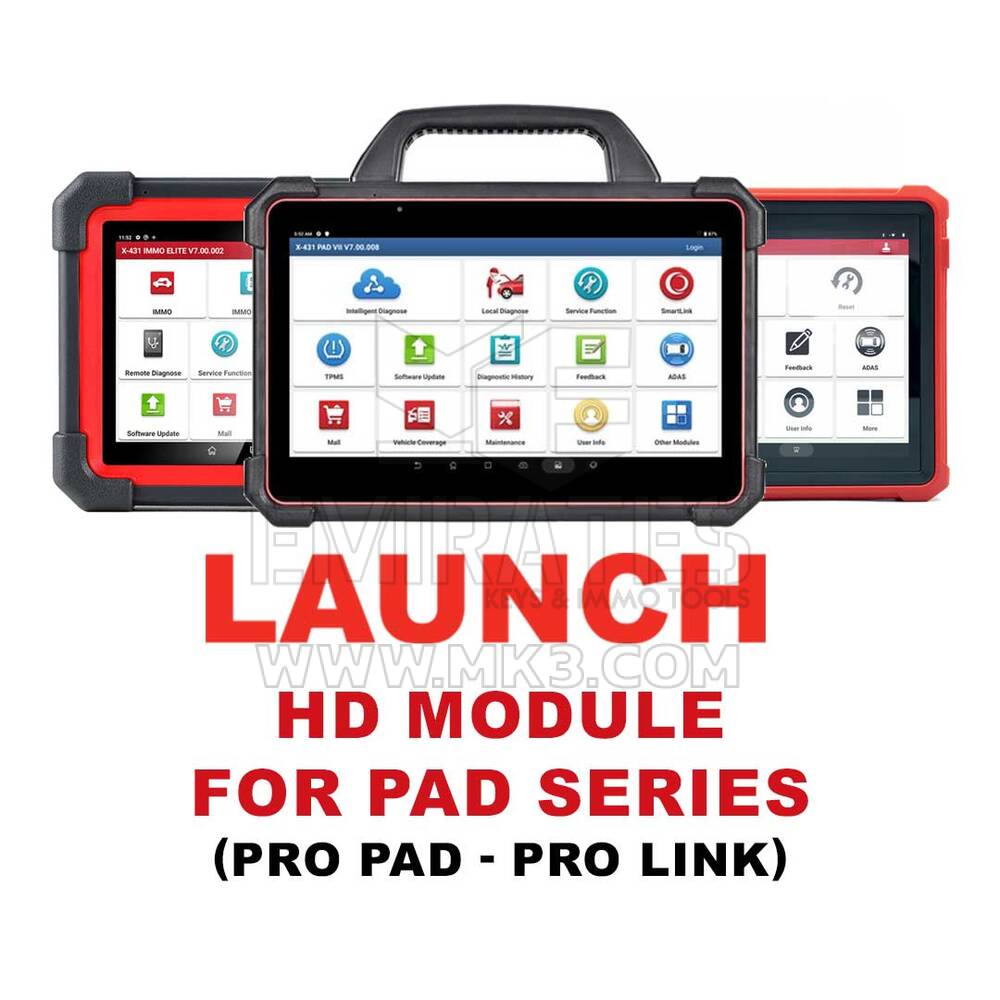 Lancement - Module HD pour la série Pad, Pro Pad, activation du logiciel Pro Link