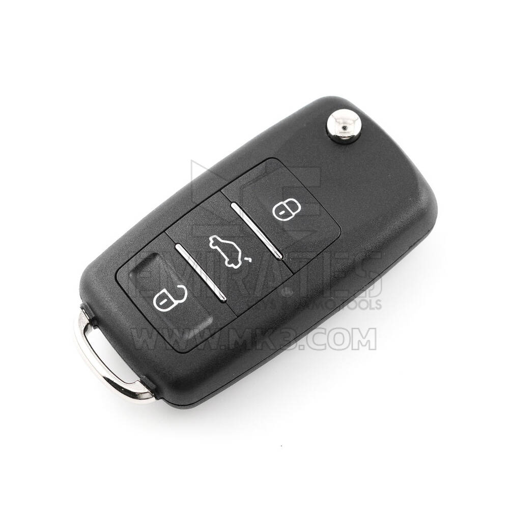 جديد Xhorse VVDI Key Tool VVDI2 Flip Remote Key 3 أزرار VW Type المدمج في XT27B Super Chip XEB510EN جودة عالية وأفضل سعر | مفاتيح الإمارات