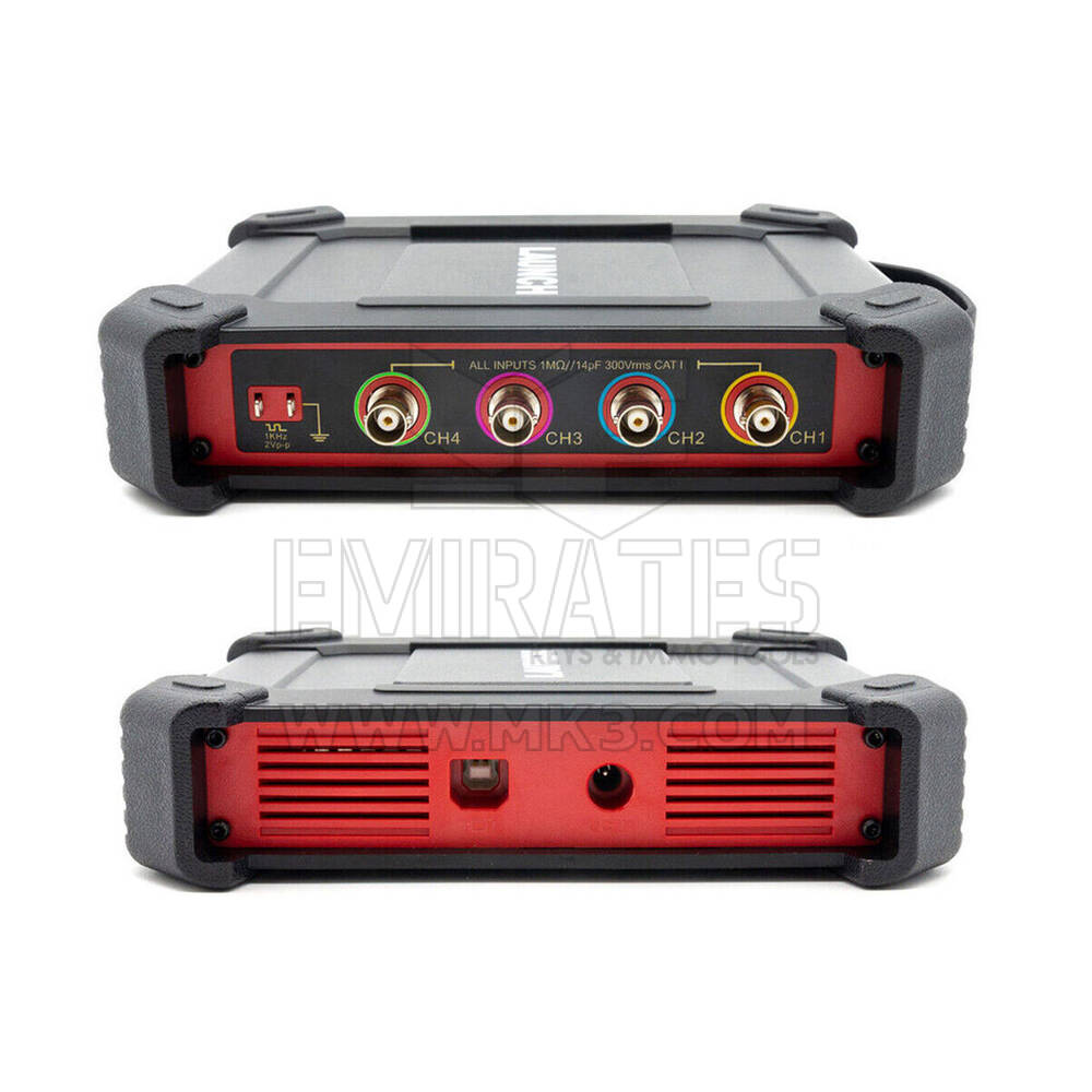 New Launch X431 O2-2 Advanced Scopebox Analizador 4 Channel Digital Scopebox Tester USB Port Works with X431 PAD VII, PAD V, PAD III (4 Channels) | Emirates Keys