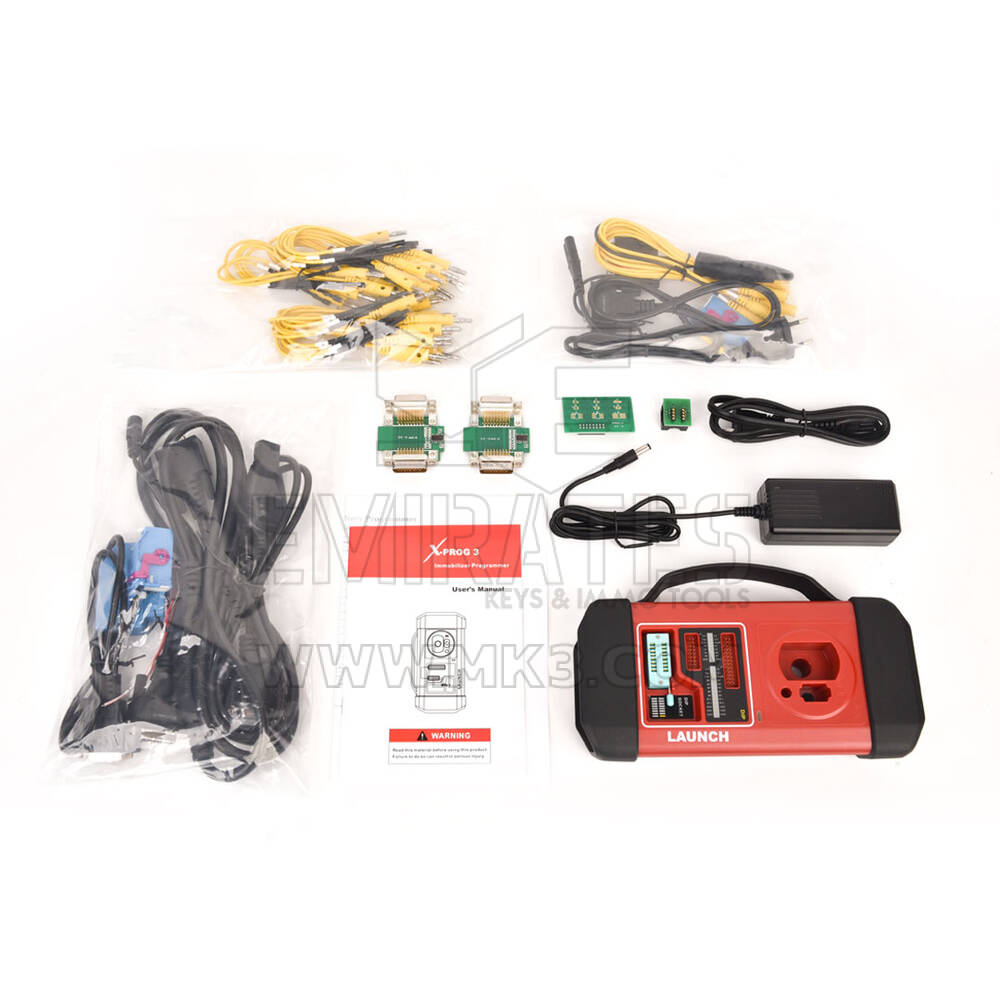 Launch X-PROG 3 Advanced Immobilizer & Key programming Module Is A Powerful Chip Reading Device That Can Read / Write Keys To The Vehicle | Emirates Keys