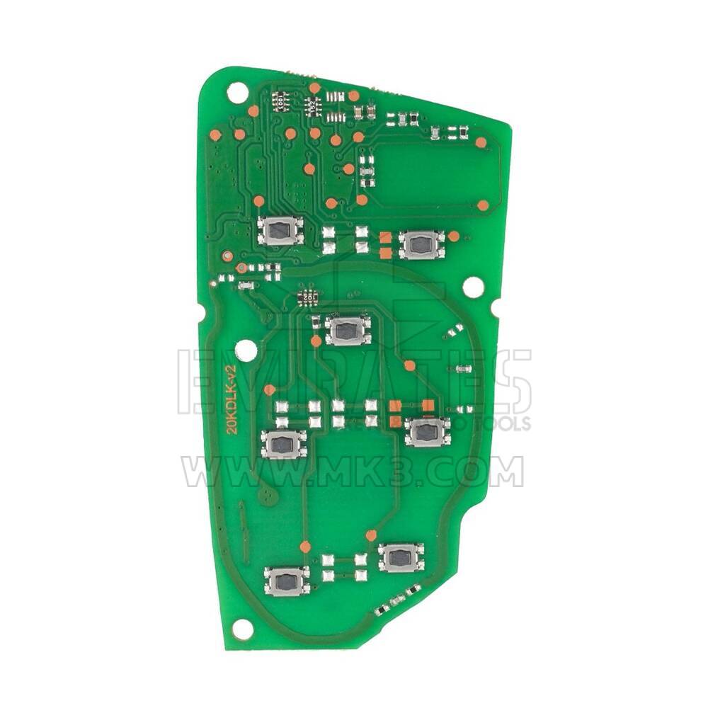 PCB de clé à distance intelligente Chevrolet Corvette 13538852 | MK3