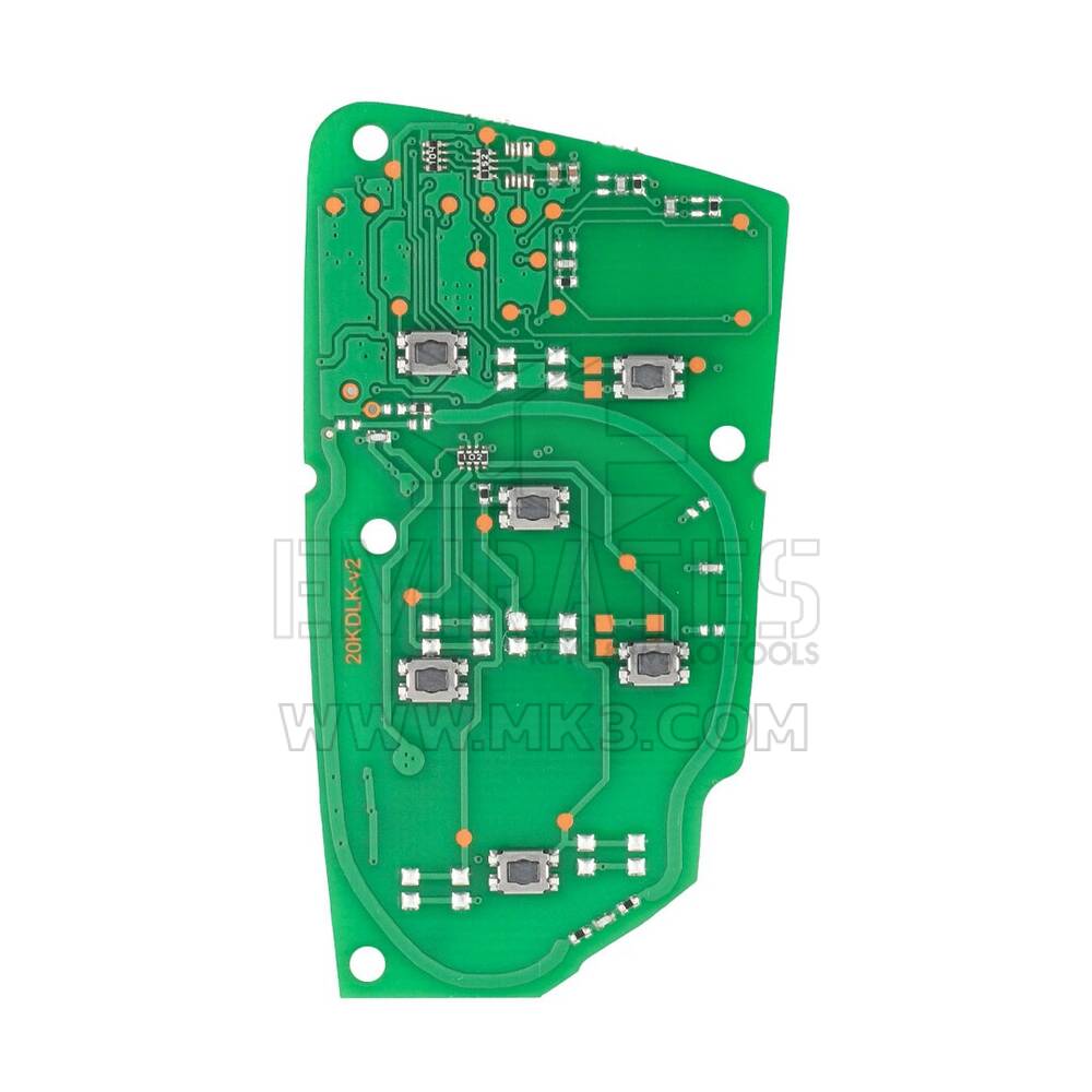 Chave remota inteligente Chevrolet Corvette PCB 13538851 | MK3