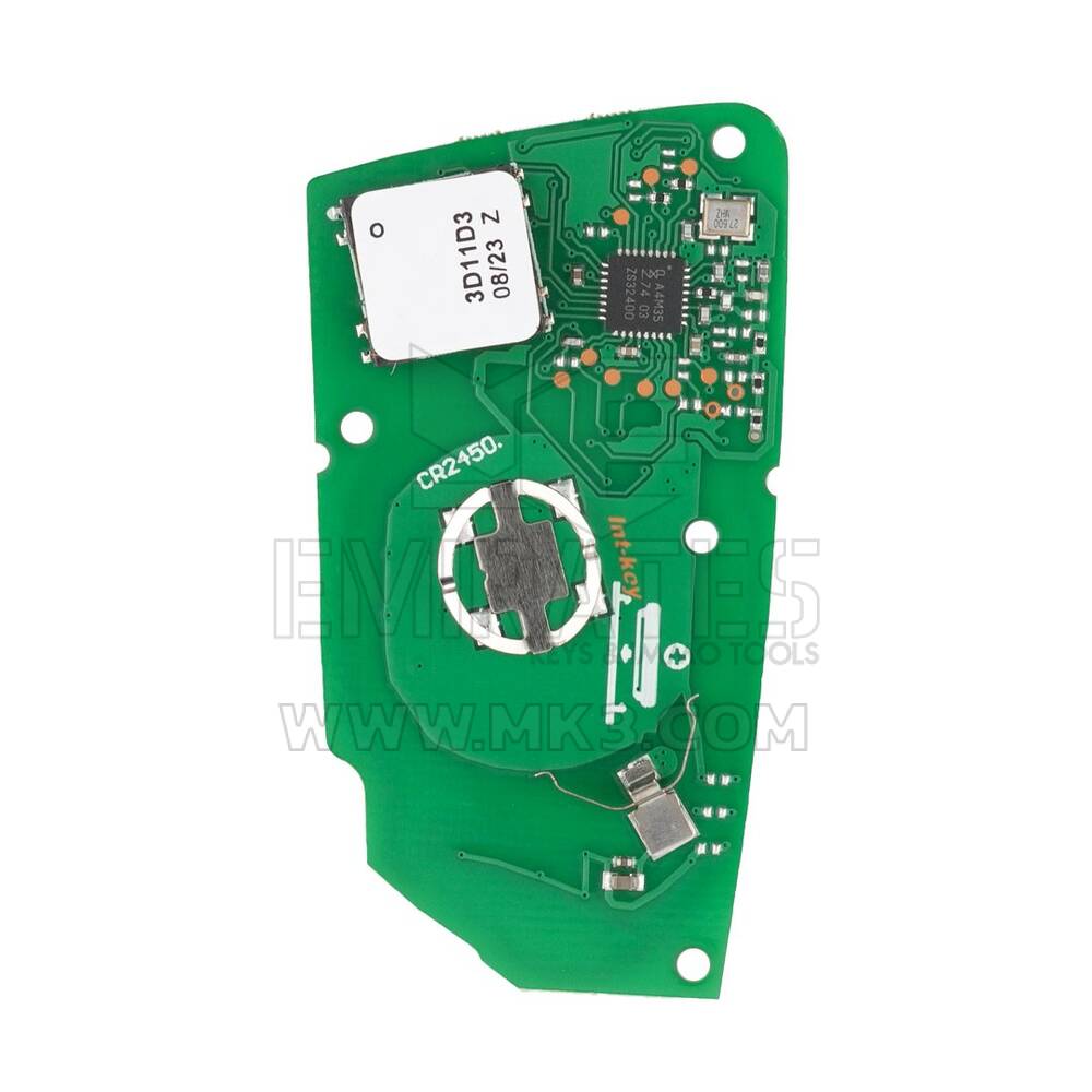 Scheda PCB con chiave remota intelligente Chevrolet Corvette 2020 aftermarket usata 6 pulsanti 433 MHz Numero parte OEM: 13538851 | Chiavi degli Emirati