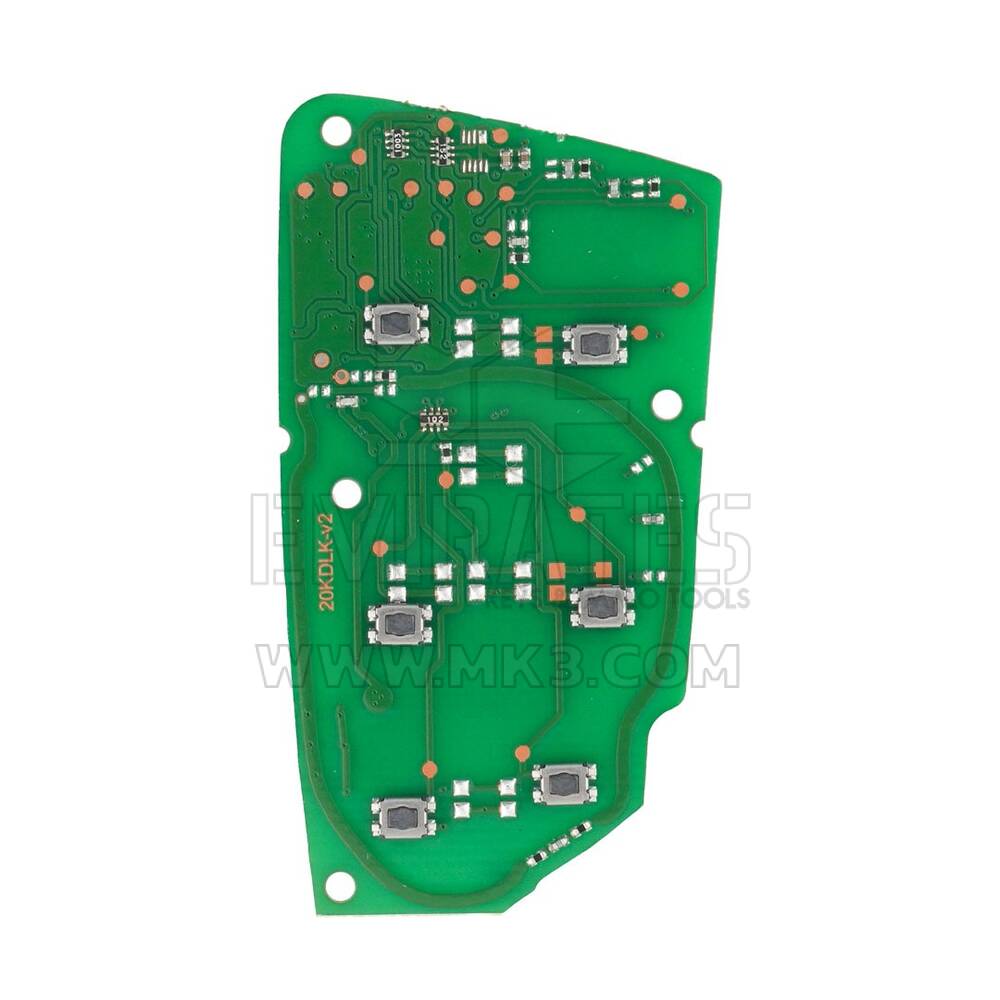 Placa PCB com chave remota inteligente Cadillac Escalade | MK3