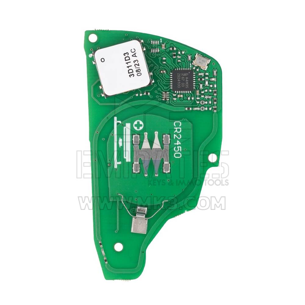 Carte PCB de clé à distance intelligente Chevrolet Silverado 2023 d'occasion 4+1 boutons 433 MHz Numéro de pièce OEM : 13514331, 13548437 - ID FCC : YGOG21TB2 | Clés des Émirats