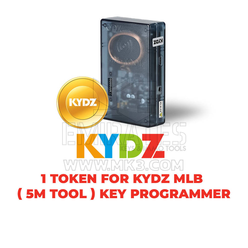 KYDZ - 1 token para programador chave KYDZ MLB (ferramenta 5M)