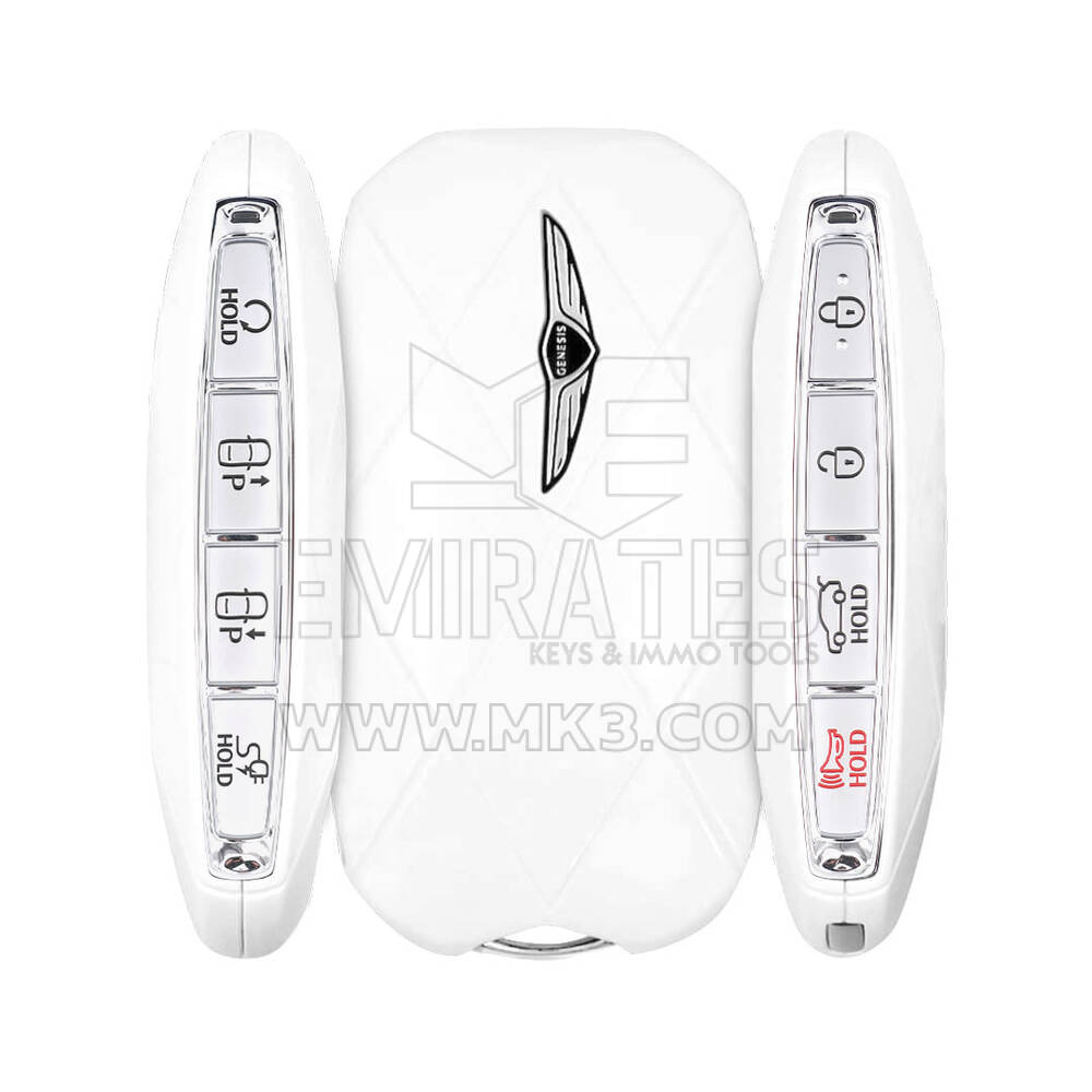 Llave remota inteligente original Genesis GV60 2023, 7+1 botones, 433 MHz, 95440-CU330
