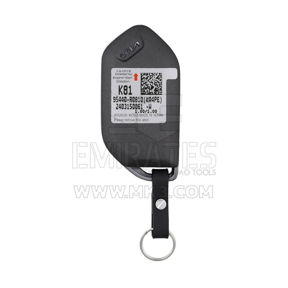 New KIA Carnival 2024 Genuine / OEM Smart Remote Key 6+1 Buttons 433MHz OEM Part Number: 95440-R0810 , 95440R0810 | Emirates Keys