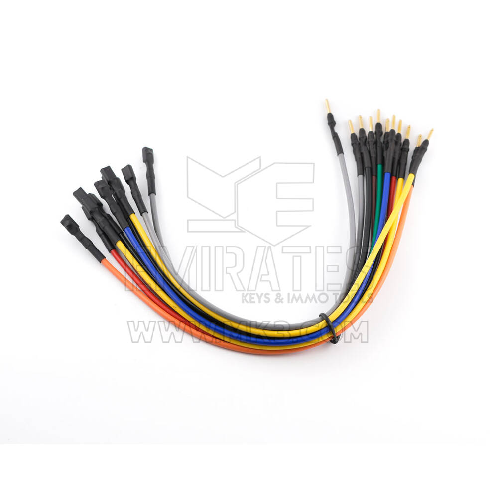 Nuevo Abrites CB403 - Juego de cables extendidos DS-BOX para conexión directa con varios módulos automotrices/camiones en trabajo de banco | Cayos de los Emiratos