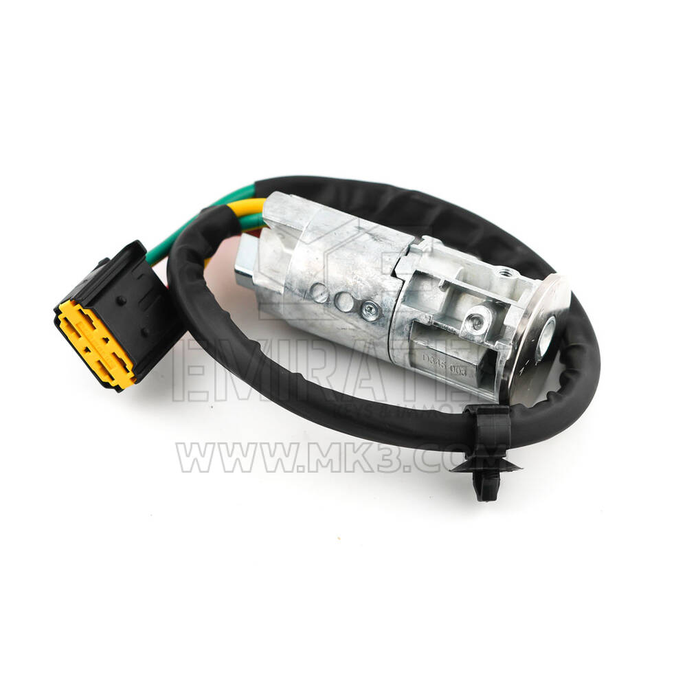 Renault Clio Dacia Logan, Cerradura de Encendido Sandero - 1 x Llaves de Plástico con Botones Remotos, 1 x Llave de Hoja - 6001546809 / 806013230R | MK3