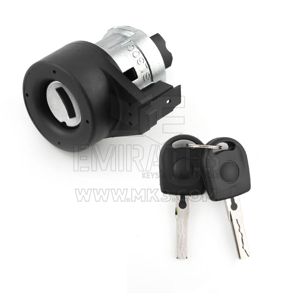 Volkswagen R32 GTI Jetta Polo Sedan Beetle Golf Passat Cilindro de cerradura de encendido 2 pines - 3B0905855C