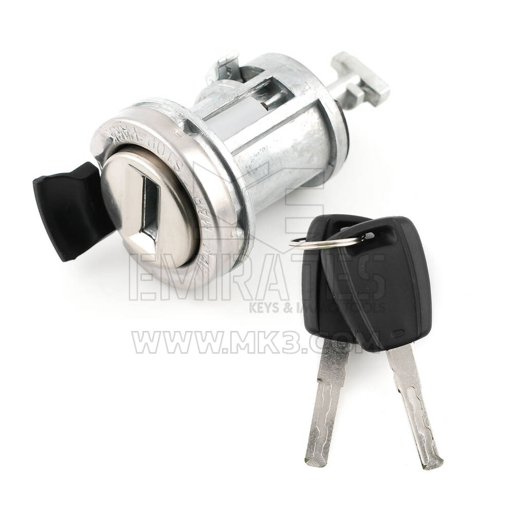 Fiat Ducato Peugeot Boxer Citroen Jumper Llave del cilindro de cerradura de encendido con orificio para chip - 5568520