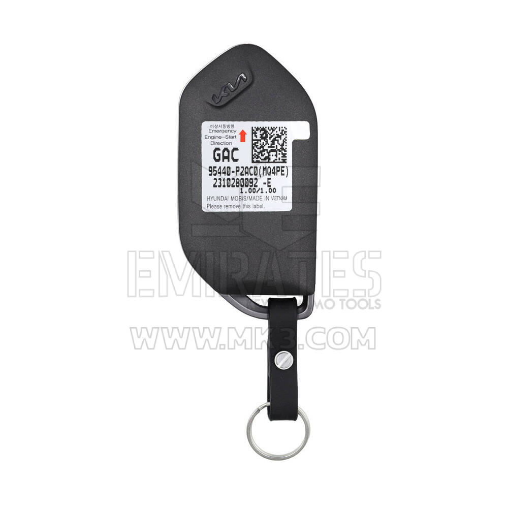 Nuova chiave remota intelligente KIA Sorento Hybrid 2024 originale / OEM 6 + 1 pulsanti 433 MHz Codice articolo OEM: 95440-P2AC0, 95440P2AC0 | Chiavi degli Emirati