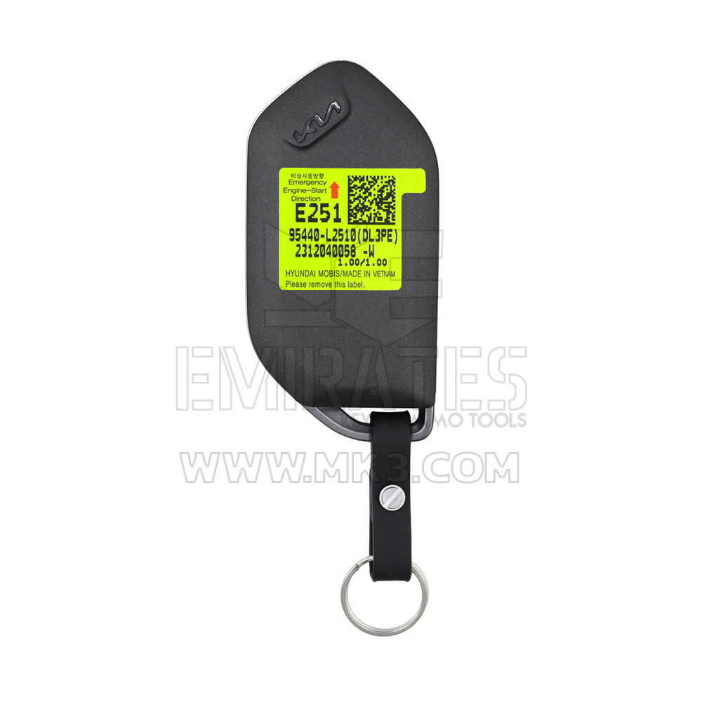 Nuova chiave telecomando intelligente Kia K5 2024 originale / OEM 4 + 1 pulsanti 433 MHz Codice articolo OEM: 95440-L2510, 95440L2510 | Chiavi degli Emirati