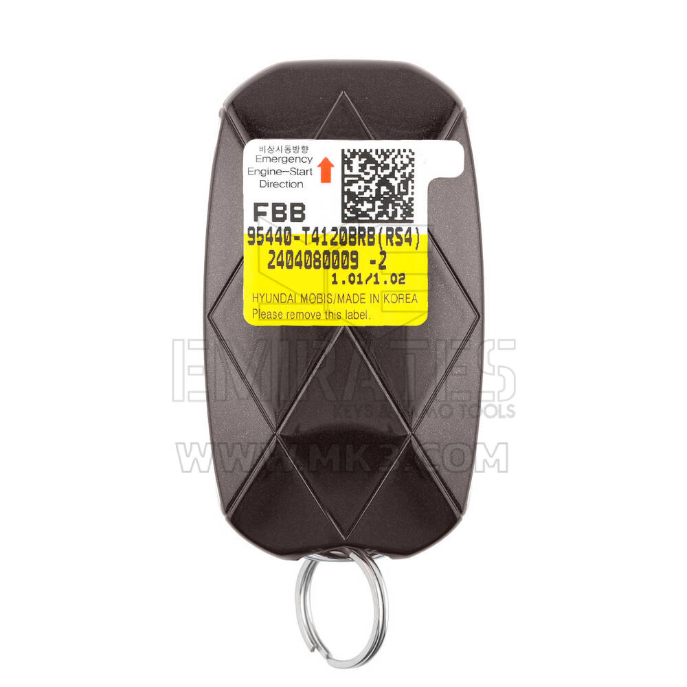 New Genesis G90 2024 Genuine / OEM Smart Remote Key 6+1 Buttons 433MHz OEM Part Number: 95440-T4120BRB , 95440T4120BRB | Emirates Keys