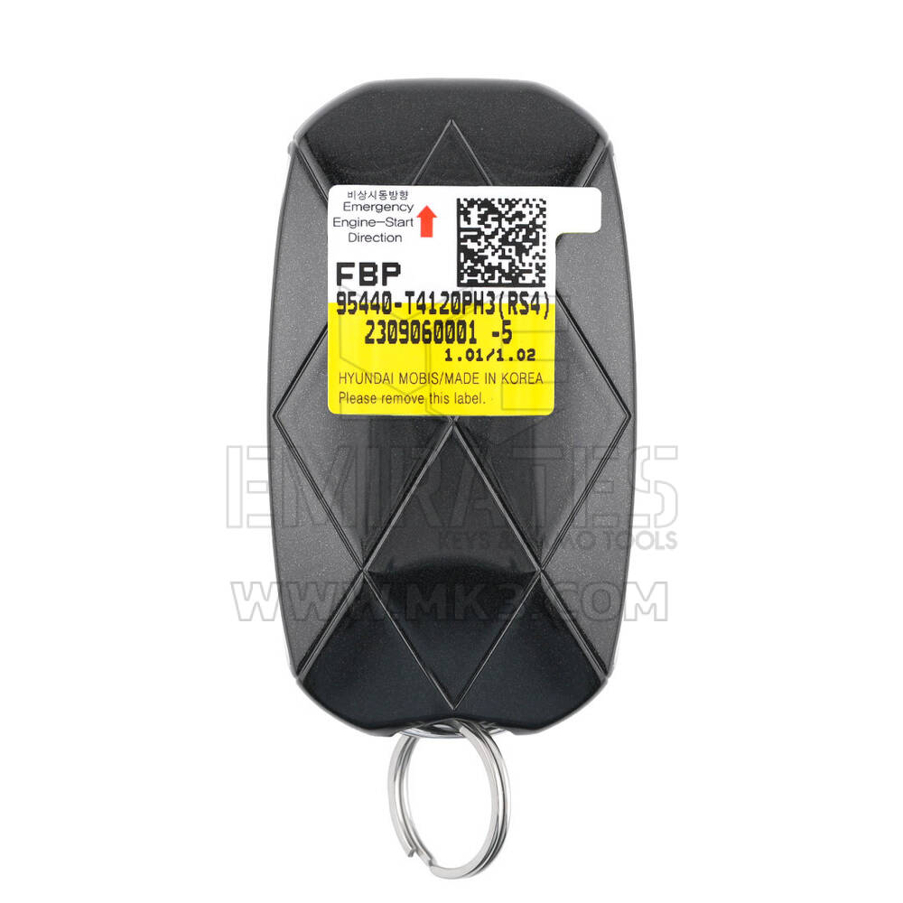 New Genesis G90 2022 Genuine / OEM Smart Remote Key 6+1 Buttons 433MHz OEM Part Number: 95440-T4120PH3 , 95440T4120PH3 | Emirates Keys