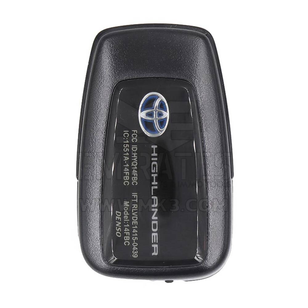 Toyota Highlander Original Smart Remote Key 8990H-0E030 / 0E030 | MK3