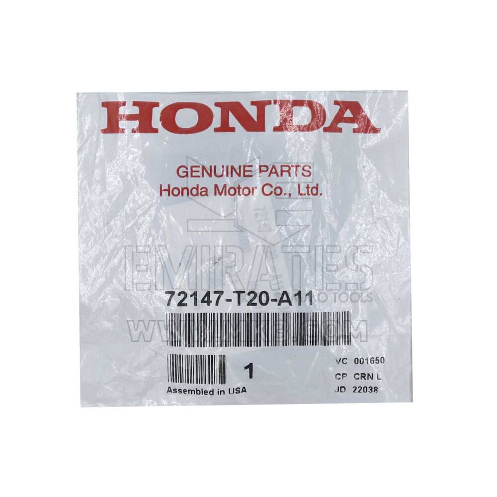 New Honda Accord - Civic 2022-2024 Genuine / OEM Smart Remote Key 4+1 Buttons 433.66/434.18MHz OEM Part Number: 72147-T20-A11 | Emirates Keys