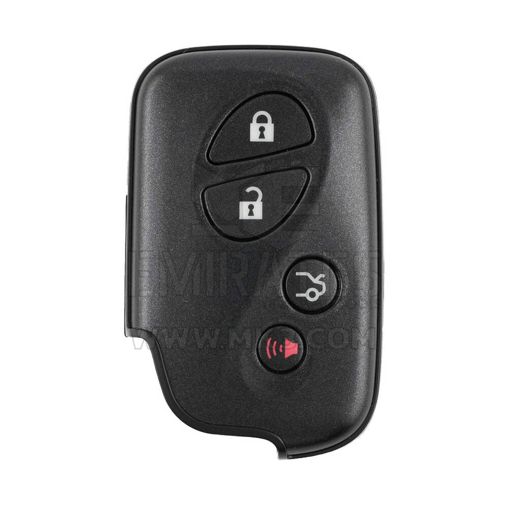 Chiave telecomando intelligente originale Lexus IS 2012 3+1 pulsanti 433 MHz 89904-53281 / 89904-50G01