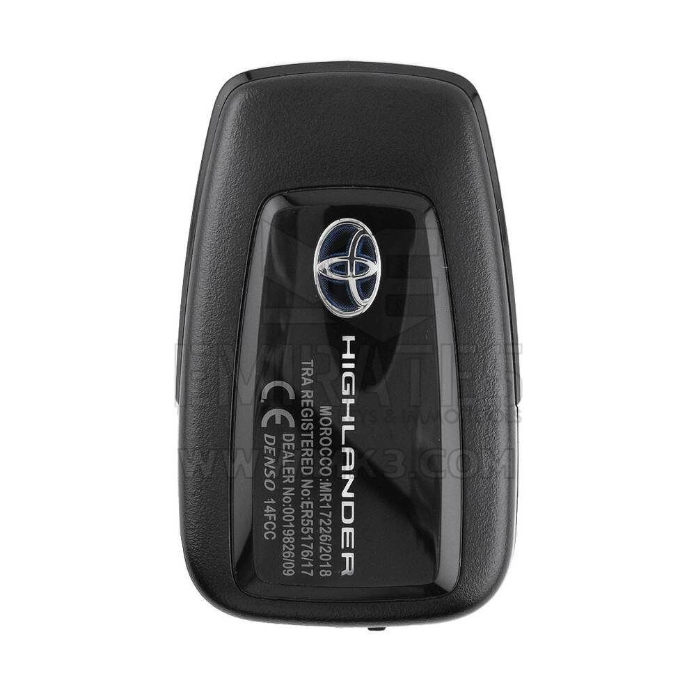 Clé télécommande intelligente d'origine Toyota Highlander 8990H-0E070 | MK3