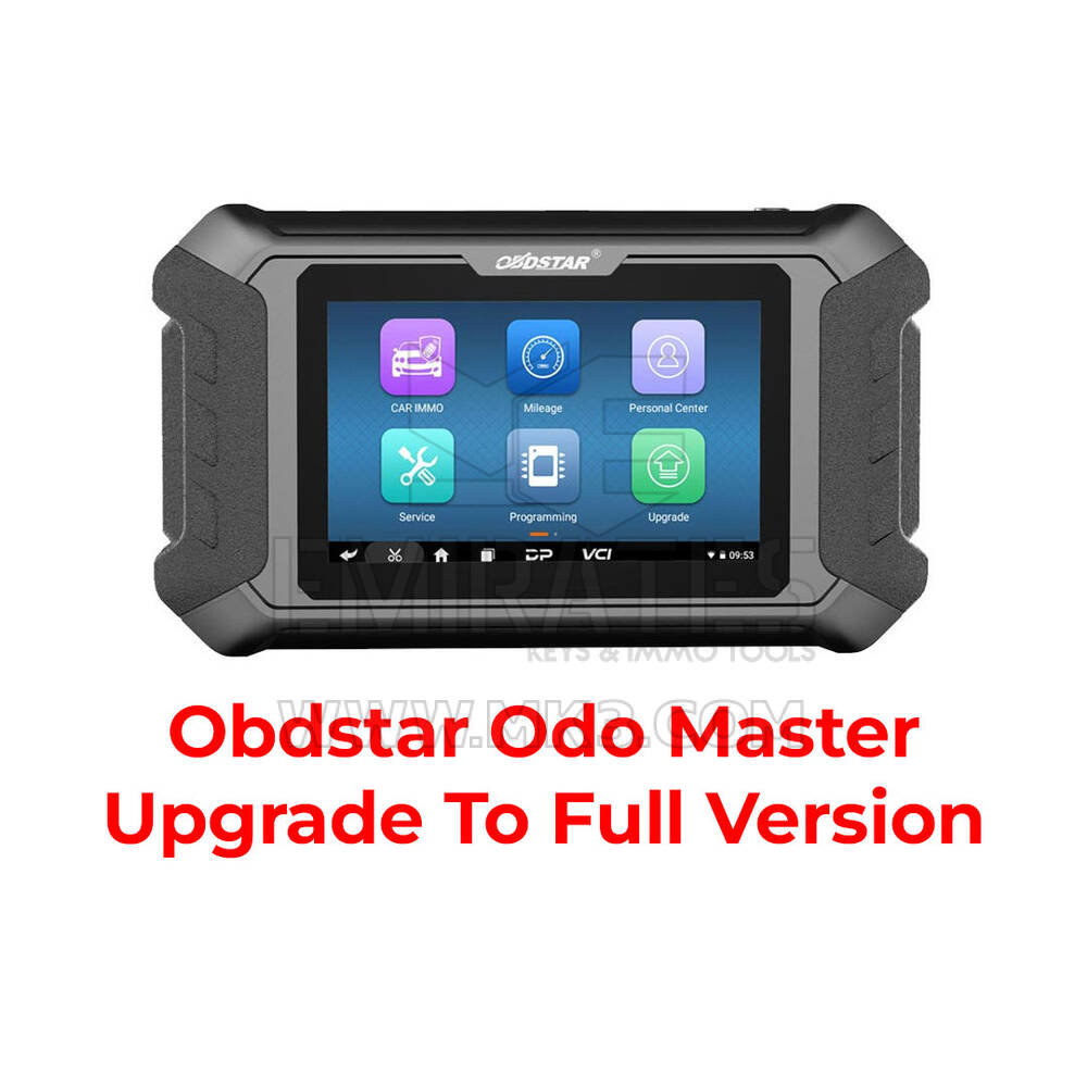 Mise à niveau d'Obdstar Odo Master vers la version complète