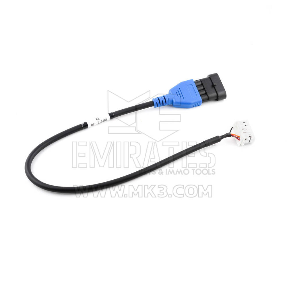 Cable OBDstar Toyota de 30 pines V2 para tipos 4A 8A-BA, todas las llaves perdidas