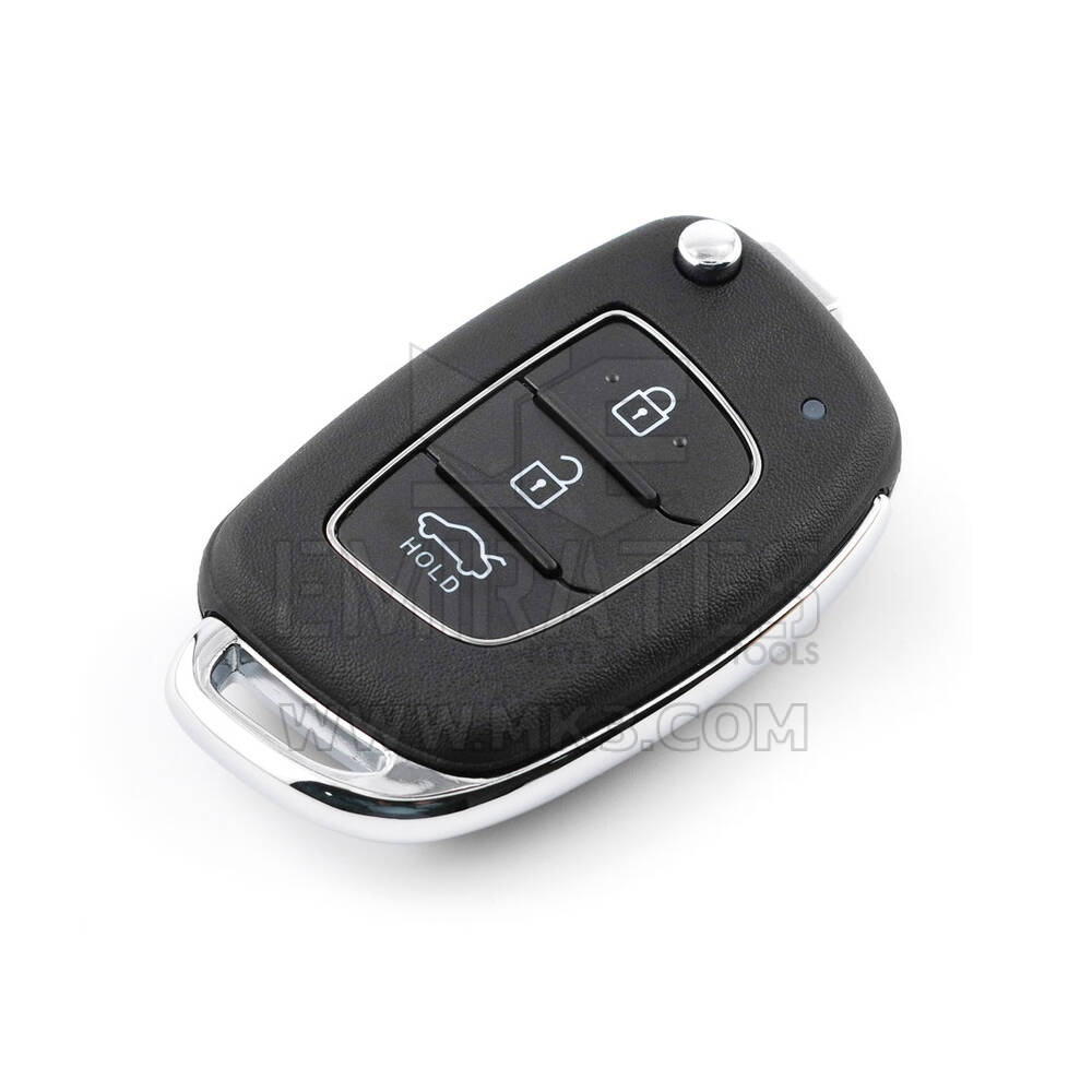 New Hyundai Grand I10 2024 Genuine / OEM Flip Remote 3 Buttons 433MHz OEM Part Number: 95430-K6700 , 95430K6700 | Emirates Keys