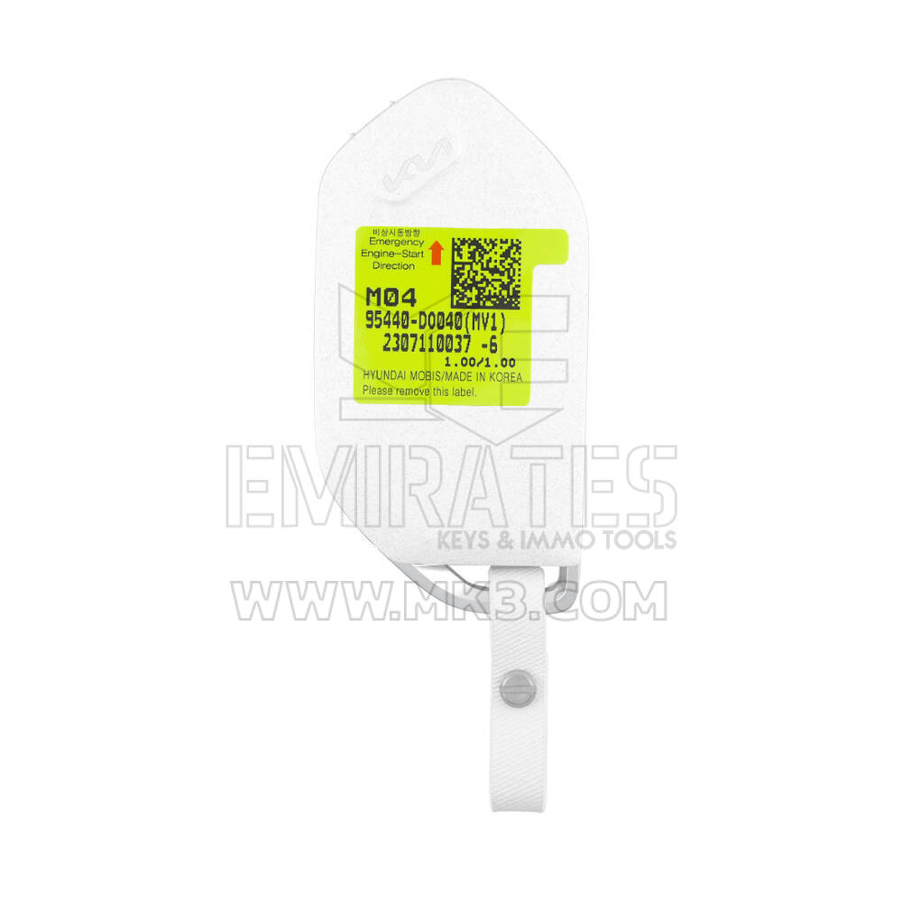 Clé télécommande intelligente d'origine Kia EV9 2024, 5 boutons, 433 MHz, numéro de pièce OEM : 95440-DO040, 95440DO040 | Emirates Keys