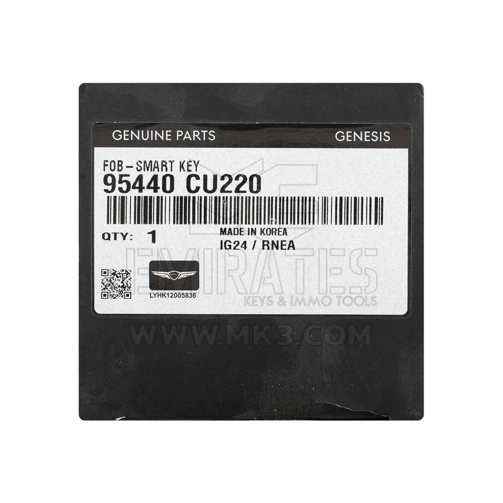 New Hyundai Genesis GV60 2023 Genuine / OEM Smart Remote Key 5+1 Buttons 433MHz OEM Part Number: 95440-CU220, 95440CU220 | Emirates Keys