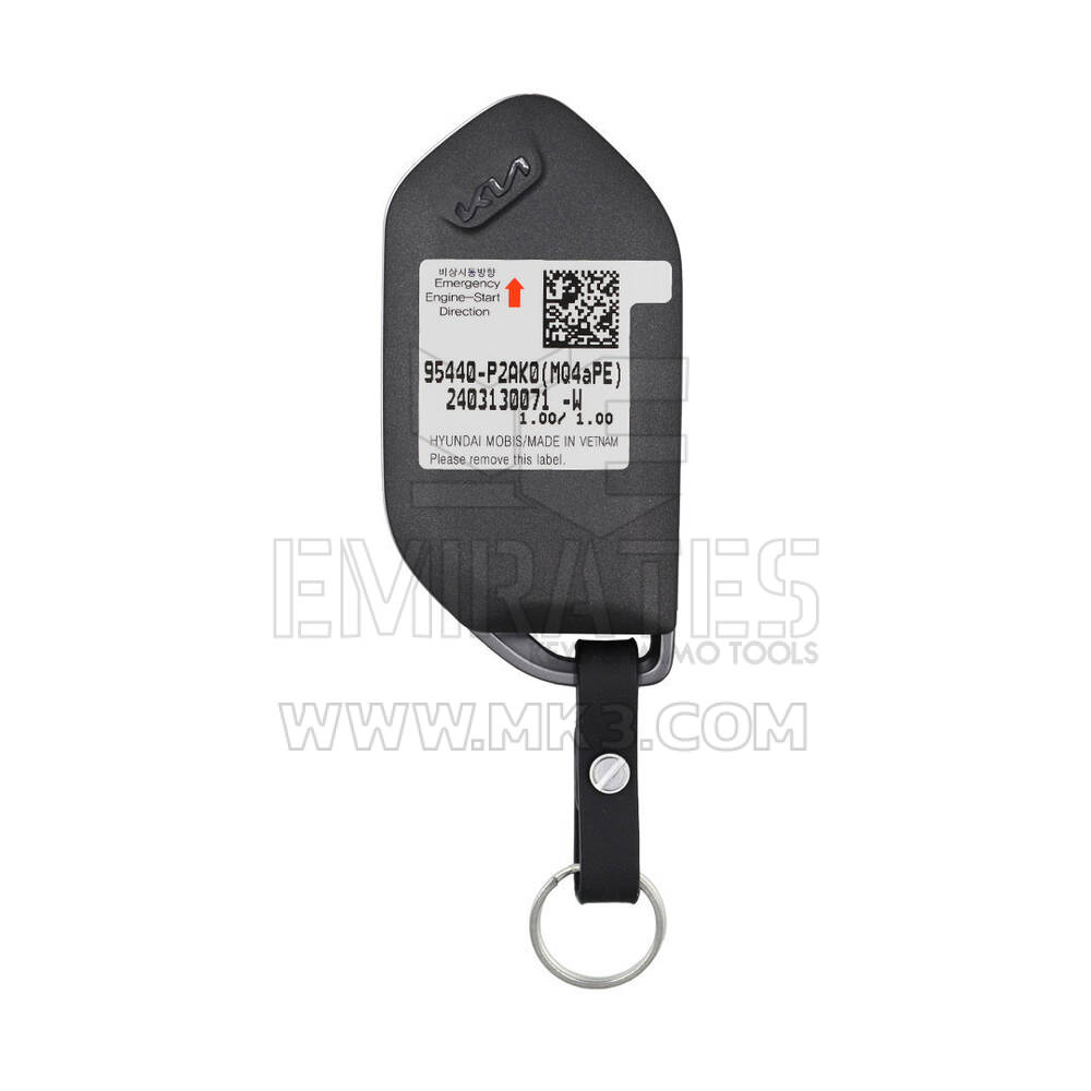 Clé télécommande intelligente d'origine Kia Sorento Hybrid 2024, 3+1 boutons, 433 MHz, référence OEM : 95440-P2AK0, 95440P2AK0 | Emirates Keys