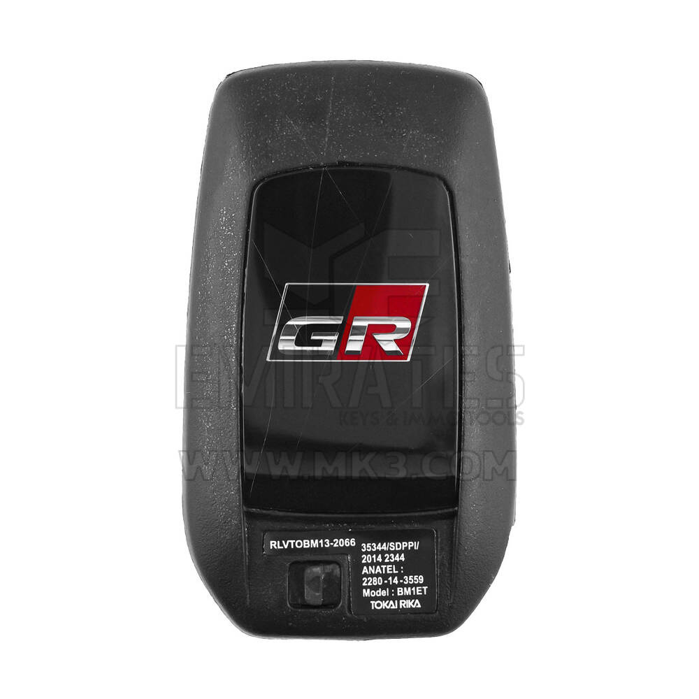 Come nuovo Toyota Hilux GR Sport 2016-2023 Chiave telecomando intelligente originale 2+1 pulsanti 314,35/312,11 MHz - ID FCC: BM1ET | Chiavi degli Emirati