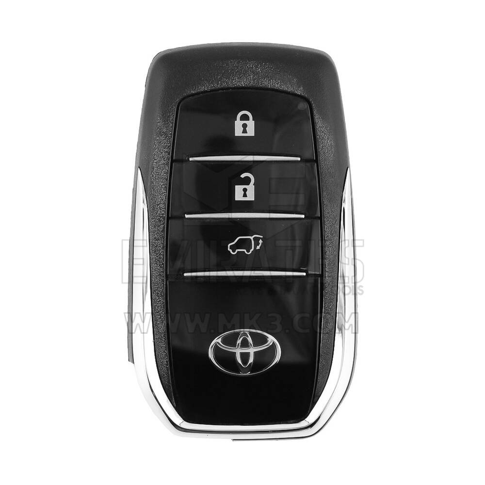 Toyota Fortuner 2017-2023 Orijinal Akıllı Uzaktan Anahtar 3 Düğme 314.35/312.11MHz