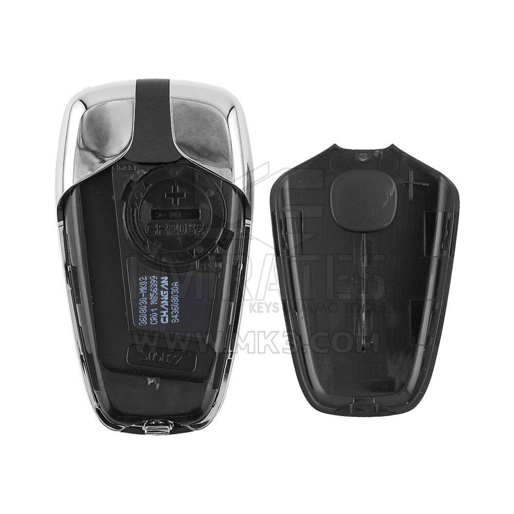 New Changan EAD0 Plus Genuine / OEM Smart Remote Key 4 Buttons 433MHz OEM Part Number: 3608030-MK02-CR01 | Emirates Keys