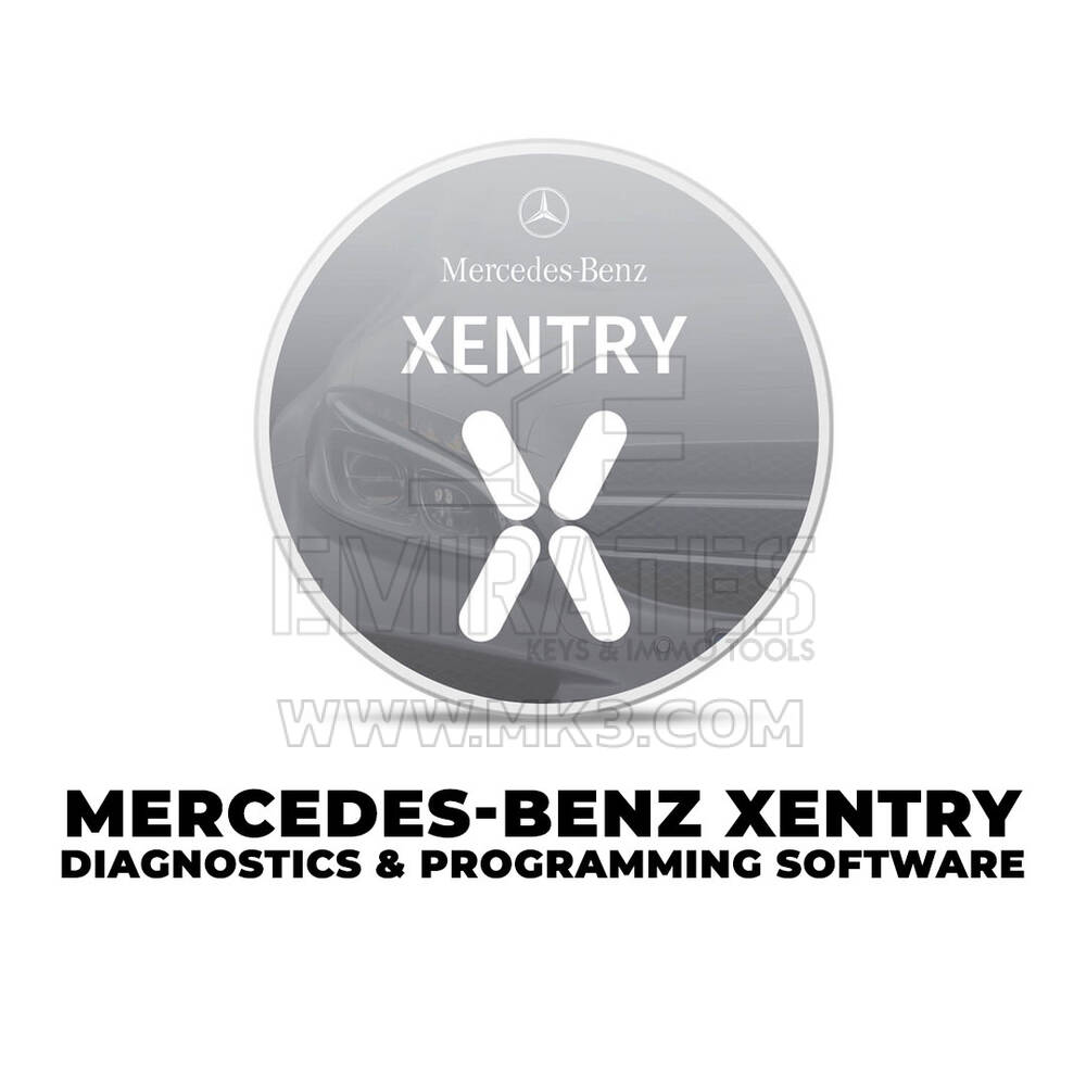 Software de diagnóstico e programação Mercedes-Benz Xentry